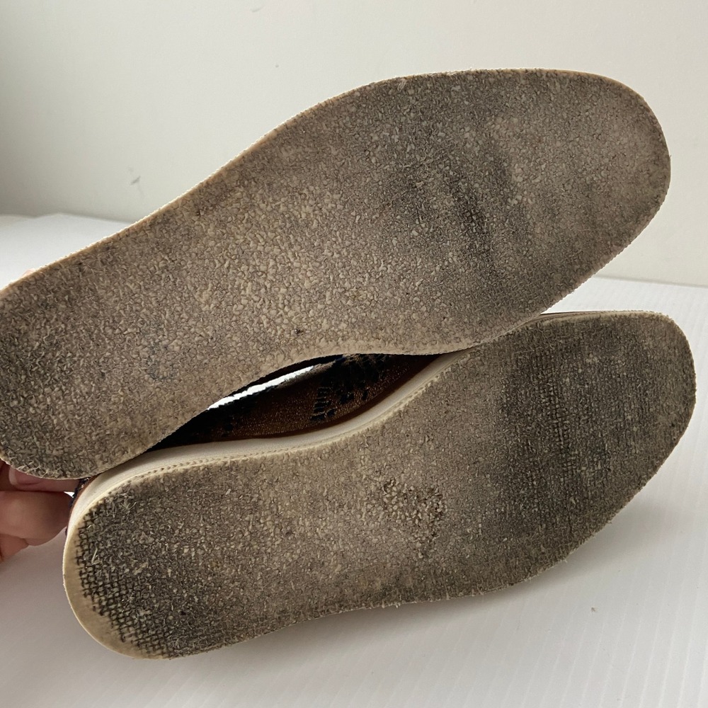 Free People Snake Eyes Loafers Metallic Gold Navy Blue‎ Womens EU 38 US 7.5 8 - Picture 6 of 10